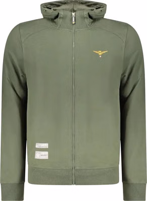 Blue Cotton Mens Hoodie