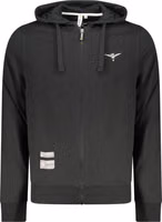 Black Cotton Men's Hoodie 1