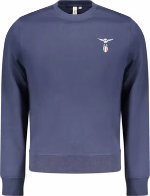 Blue Cotton Men's Sweatshirt