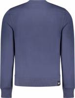 Blue Cotton Men's Sweatshirt 2