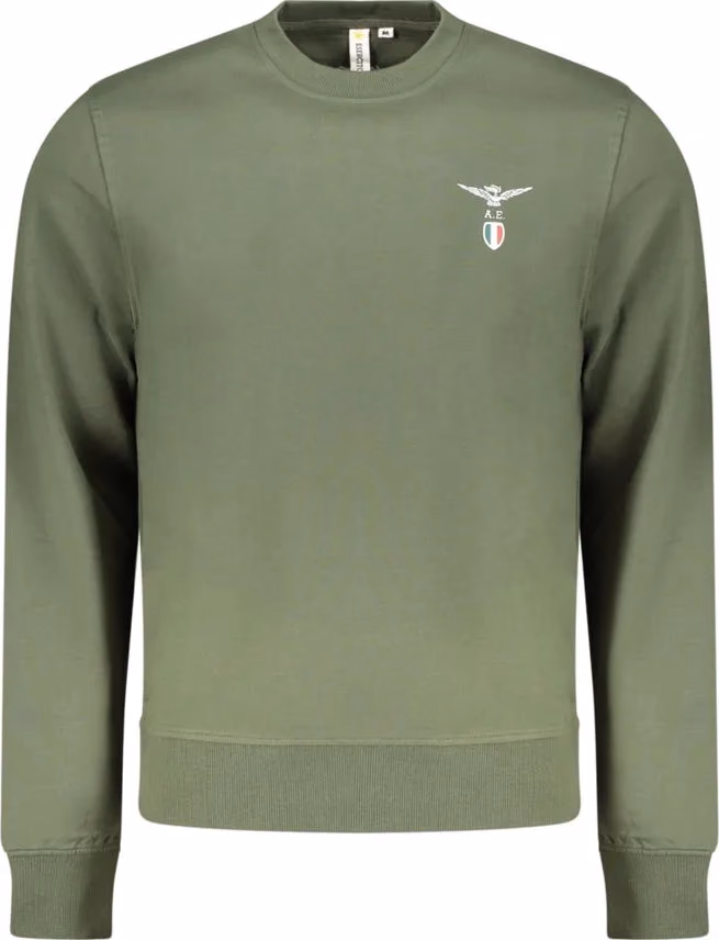 Black Cotton Men's Sweatshirt