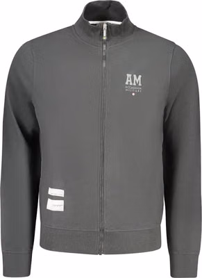 Black Cotton Men Sweatshirt