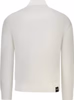 White Cotton Men Sweatshirt 2