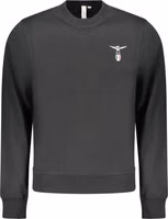 Black Cotton Men's Sweatshirt 1