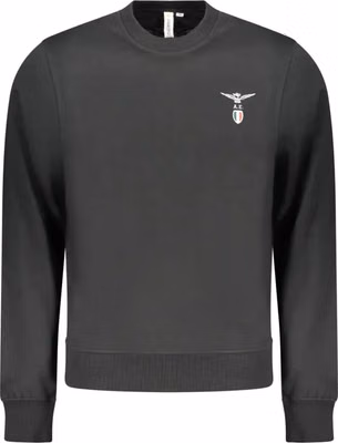 Black Cotton Men's Sweatshirt