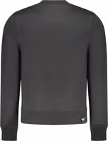 Black Cotton Men's Sweatshirt 2