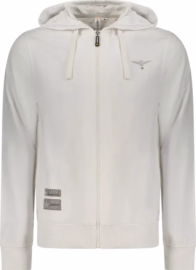 Bianco Cotton Men's Hoodie