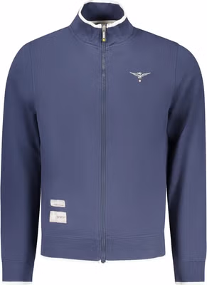 Blue Cotton Men Sweatshirt