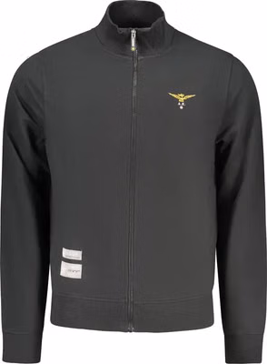 Black Cotton Men Sweatshirt