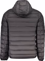Black Polyester Men's Jacket 2