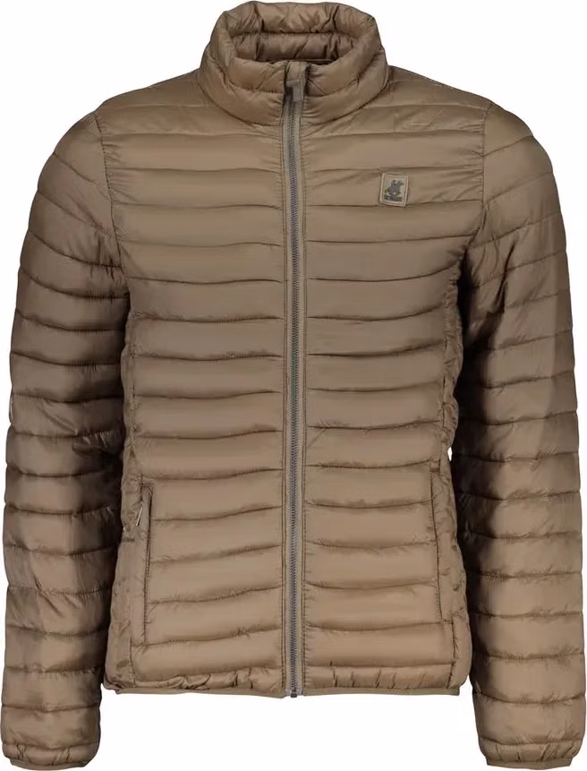 Brown Polyester Men's Jacket