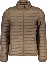 Brown Polyester Men's Jacket 1