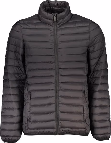 Black Polyamide Men's Jacket