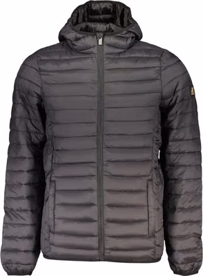 Black Polyester Men's Jacket
