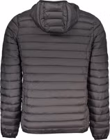 Black Polyester Men's Jacket 2