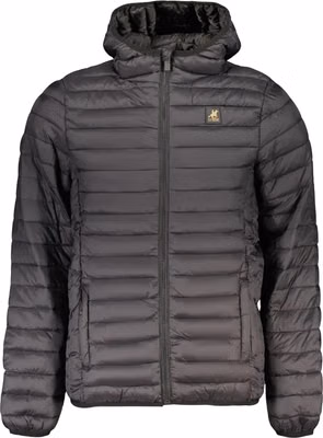 Black Polyester Men's Jacket
