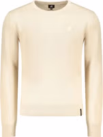 Beige Cotton Men Sweater 1
