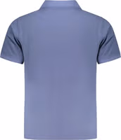 Blue Organic Cotton Men Polo 2