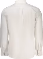 White Cotton Men's Shirt 2