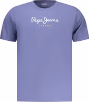 Blu Cotton Men T-Shirt 1