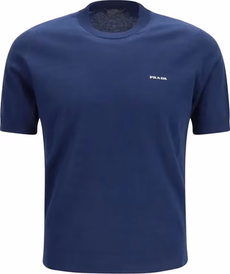 Blue Cotton T-Shirt