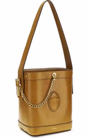 Brown Calf Leather Bos Taurus Backet Bag 2