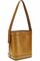 Brown Calf Leather Bos Taurus Backet Bag 3