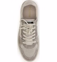 Gray Calf Leather Bos Taurus Low Top Sneakers 4