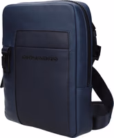 Blue Leather Crossbody Bag 2