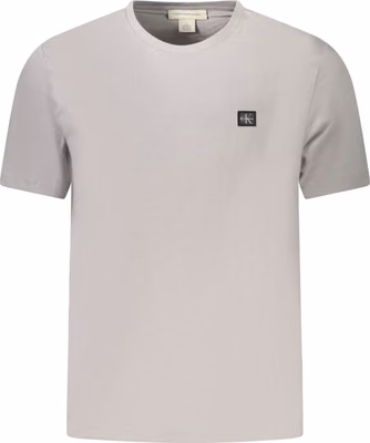 Gray Cotton Men's T-Shirt