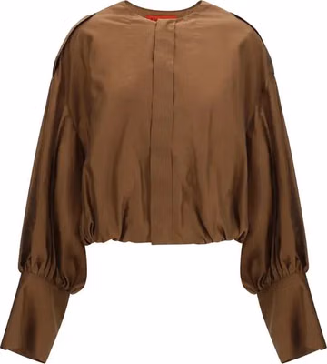 Brown Lycra Shirt