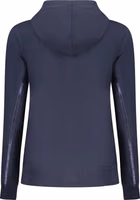Blue Cotton Womens Hoodie 2