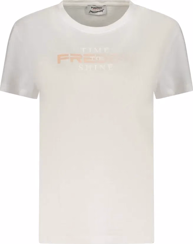 Blue Cotton Women's T-Shirt