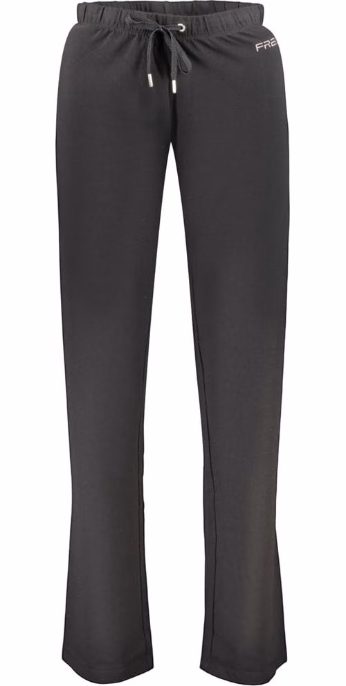 Black Cotton Women's Trouser