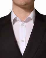 Dark Violet Wool Double Breasted Suit Jacket 4