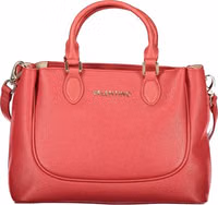 Rosso Poliuretano Donna Bag With Handles and Protective Features 1