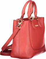 Rosso Poliuretano Donna Bag With Handles and Protective Features 3