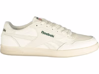 White Polyurethane Men's Sneaker 1