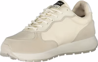 White Polyurethane Men's Sneaker 3
