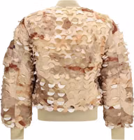 Gold Nylon Bomber 2