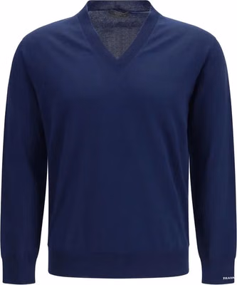 Blue Cotton Sweatshirt