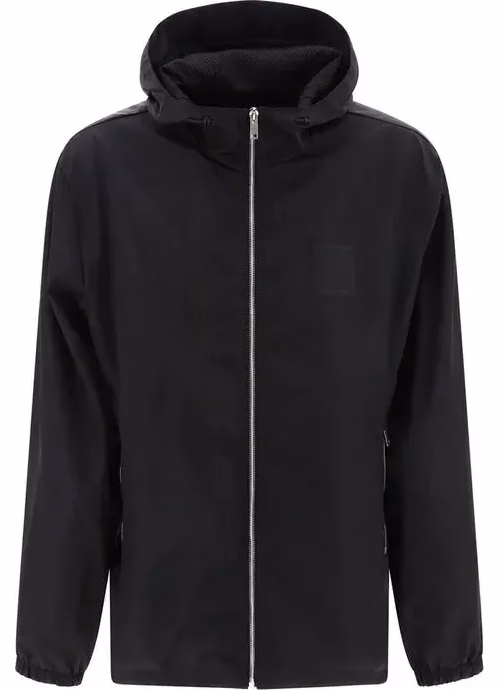 Black Nylon Shell Jacket