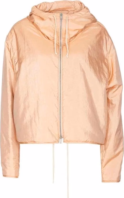 Multicolor Polyamide Full-Length Jacket