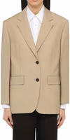 Beige Mohair Blazer 2