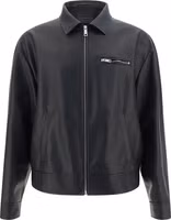 Black Lamb Leather Leather Jacket 1