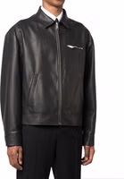 Black Lamb Leather Leather Jacket 2