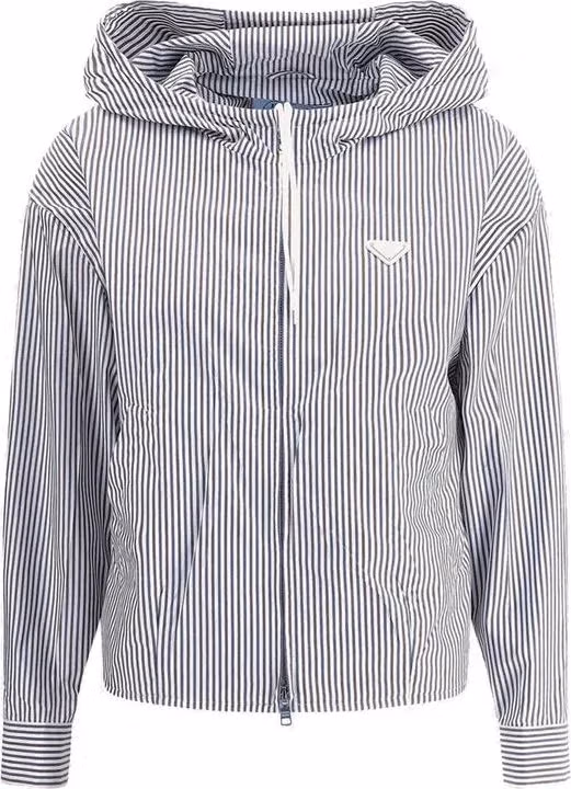 Blue Polyamide Shell Jacket