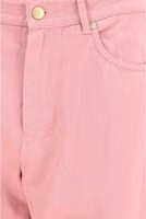 Multicolor Cotton Casual Pants 3