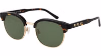 Brown Metal Sunglasses 1