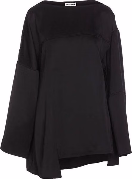 Black Silk Blouse